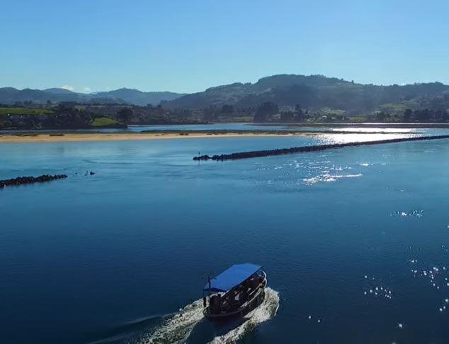 Playa Del Puntal Villaviciosa Asturias Lujo Primera Linea Playa Exterior foto